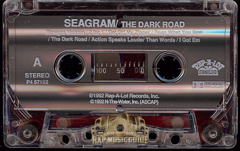 Seagram - The Dark Roads: Cassette Tape | Rap Music Guide